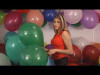 Tara Bush with Balloons, Inflatables, and Bubble Gum!