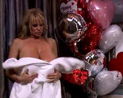 Kelly Madison nude on inflatable