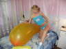 Looner Girls pop balloons naked